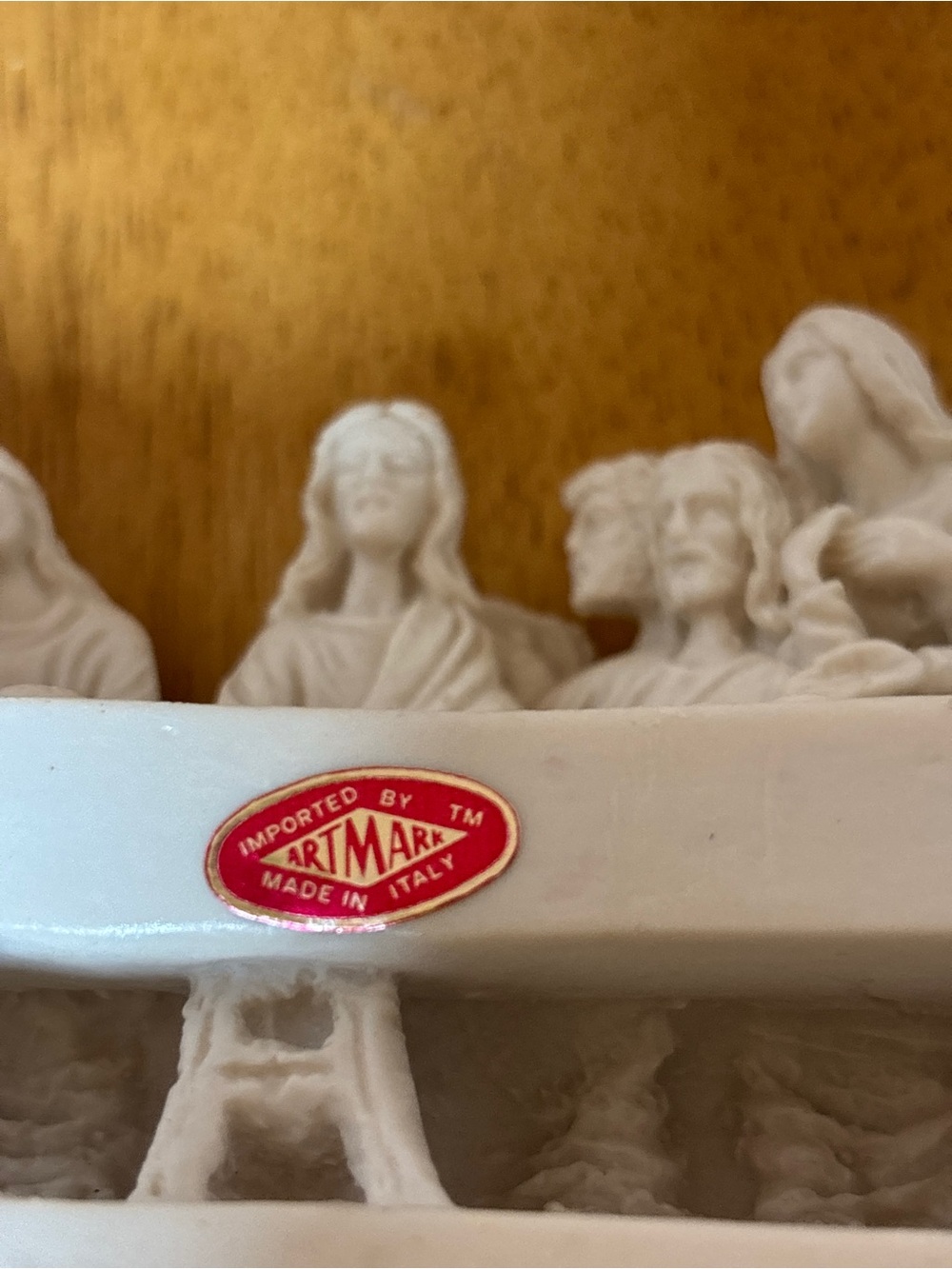 Vintage Artmark Made in Italy Last Supper Figurine Sculpture – Religious Décor - Picture 8 of 8